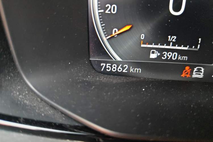 Used Lynk & Co 03 2019 2.0TD Automatic Jing Pro Edition Odometer Close Up