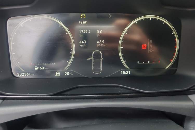 Used Lynk & Co 03 2019 1.5TD DCT JingPro Edition China VI Standard Odometer Close Up