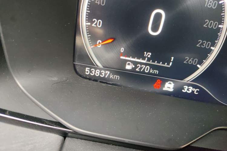 Used Lynk & Co 03 2019 2.0TD Automatic Jing Pro Edition Odometer Close Up