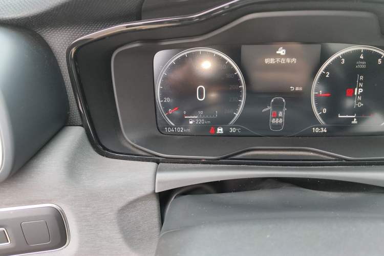 Used Lynk & Co 03 2019 1.5TD DCT JingPro Edition China VI Standard Odometer Close Up
