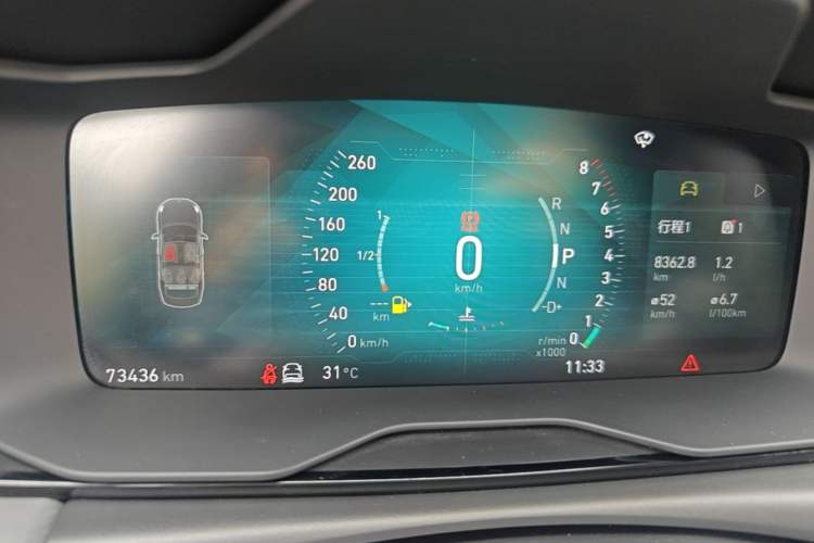 Used Lynk & Co 03 2019 1.5TD DCT JingPro Edition China VI Standard Instrument Cluster