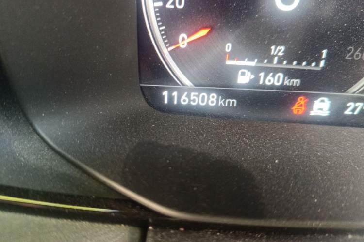 Used Lynk & Co 03 2019 2.0TD Automatic Jing Pro Edition Odometer Close Up