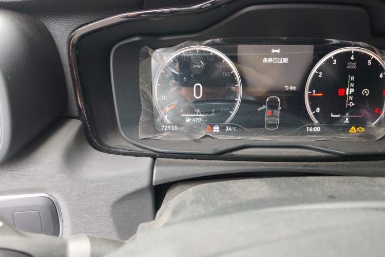 Used Lynk & Co 03 2019 2.0TD Automatic Trend Edition Odometer Close Up