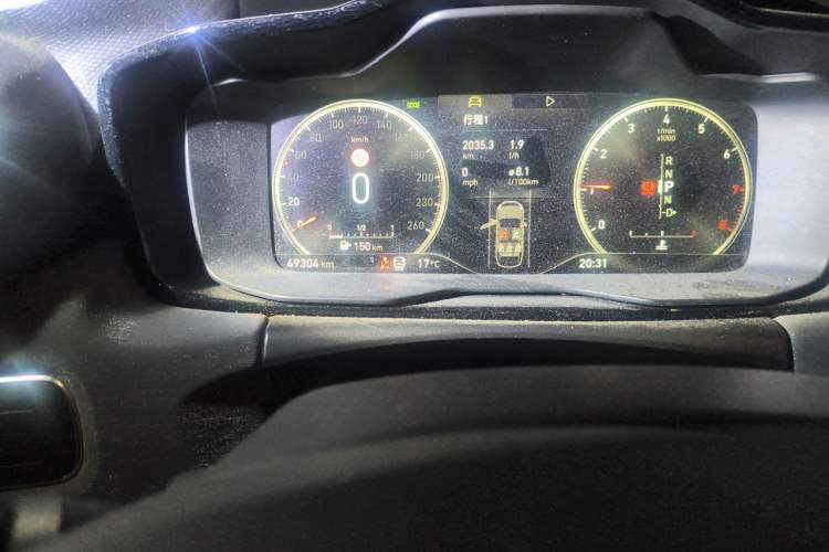 Used Lynk & Co 03 2019 1.5TD DCT JingPro Edition China VI Standard Odometer Close Up