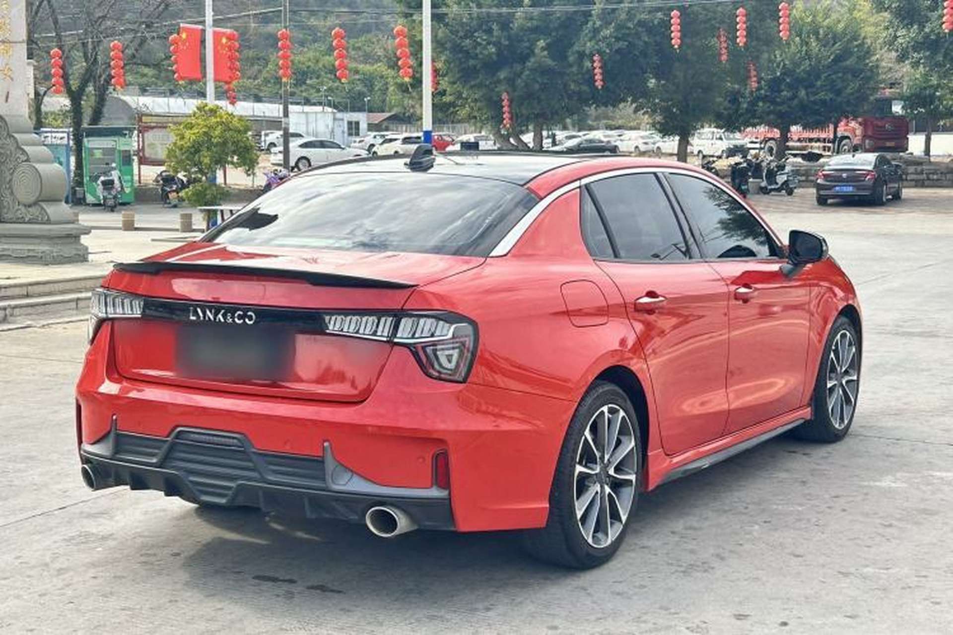 Used Lynk & Co 03 2019 2.0TD Automatic Trend Edition Rear Right 45 Deg