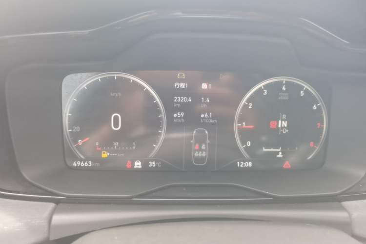 Used Lynk & Co 03 2019 1.5TD DCT JingPro Edition China VI Standard Instrument Cluster