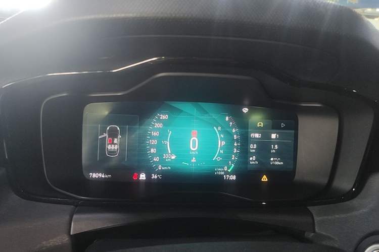 Used Lynk & Co 03 2019 1.5TD DCT JingPro Edition China VI Standard Instrument Cluster