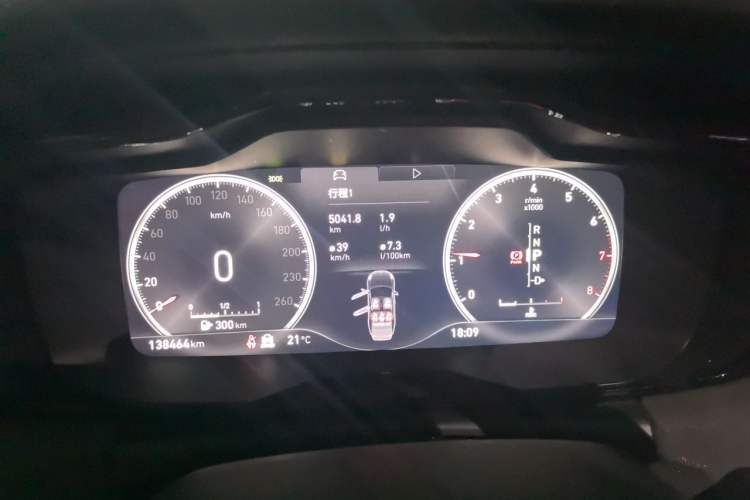 Used Lynk & Co 03 2019 1.5TD DCT JingPro Edition China VI Standard Instrument Cluster