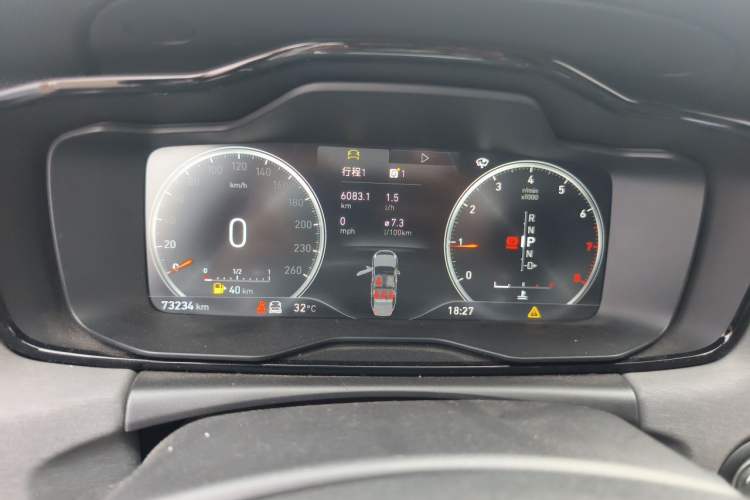 Used Lynk & Co 03 2019 1.5TD DCT JingPro Edition China VI Standard Instrument Cluster