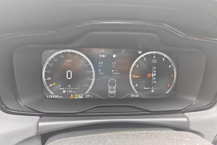 Used Lynk & Co 03 2019 1.5TD DCT JingPro Edition China VI Standard Instrument Cluster