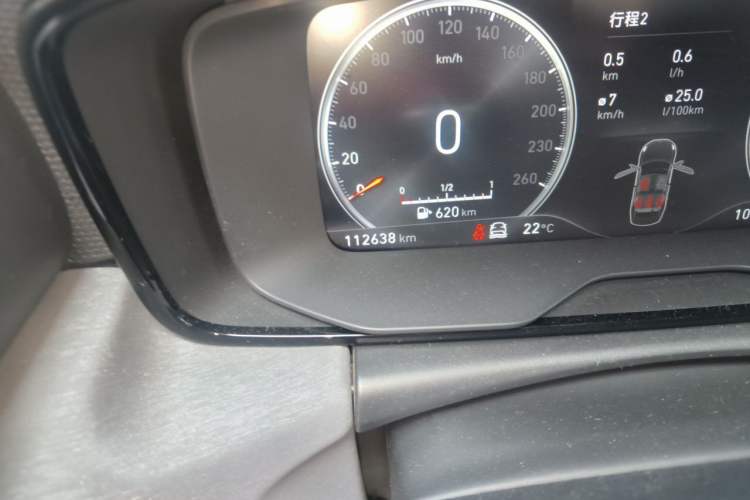 Used Lynk & Co 03 2019 1.5TD DCT JingPro Edition China VI Standard Odometer Close Up