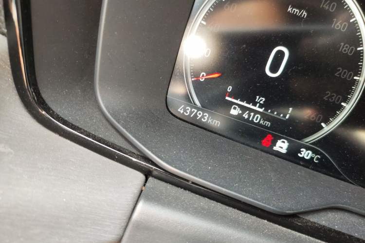Used Lynk & Co 03 2019 1.5TD DCT JingPro Edition China VI Standard Odometer Close Up