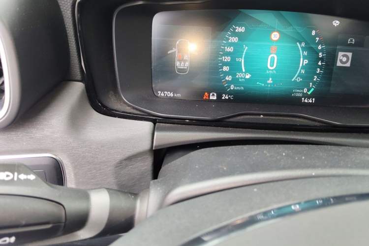 Used Lynk & Co 03 2019 2.0TD Automatic Jing Pro Edition Odometer Close Up