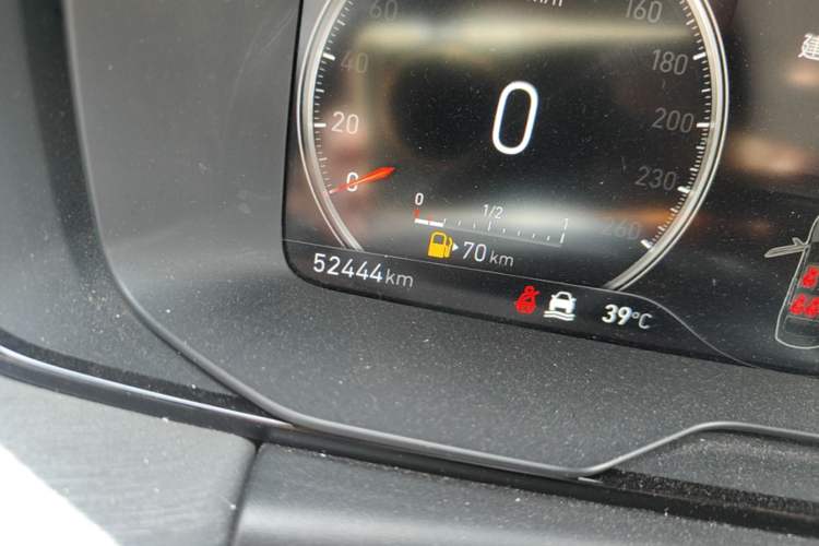 Used Lynk & Co 03 2019 1.5TD DCT JingPro Edition China VI Standard Odometer Close Up