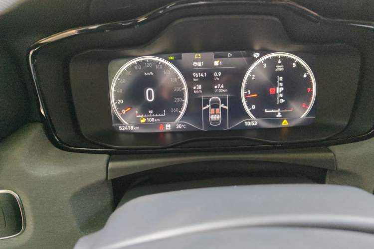 Used Lynk & Co 03 2019 2.0TD Automatic Jing Pro Edition Odometer Close Up