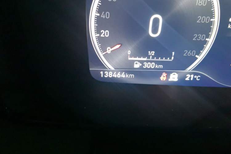 Used Lynk & Co 03 2019 1.5TD DCT JingPro Edition China VI Standard Odometer Close Up