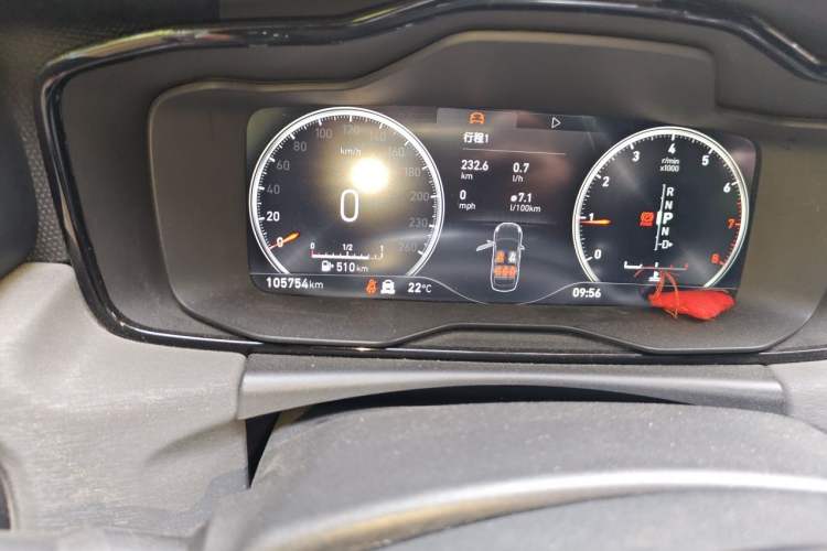 Used Lynk & Co 03 2019 1.5TD DCT Sport Edition China VI Standard Odometer Close Up