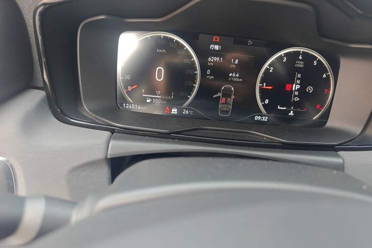 Used Lynk & Co 03 2019 2.0TD Automatic Trend Edition Odometer Close Up