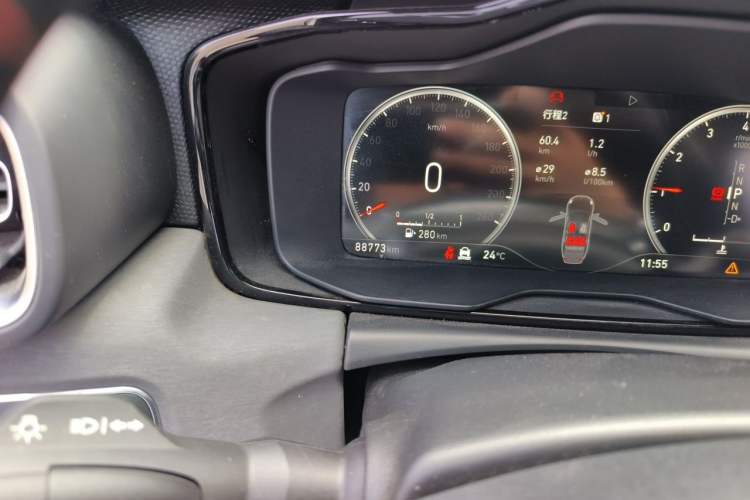 Used Lynk & Co 03 2019 1.5TD DCT Sport Edition China VI Standard Odometer Close Up