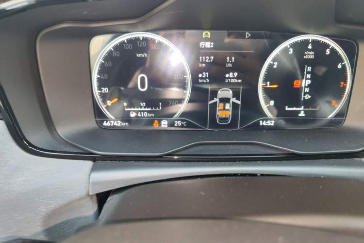 Used Lynk & Co 03 2019 1.5TD DCT JingPro Edition China VI Standard Odometer Close Up