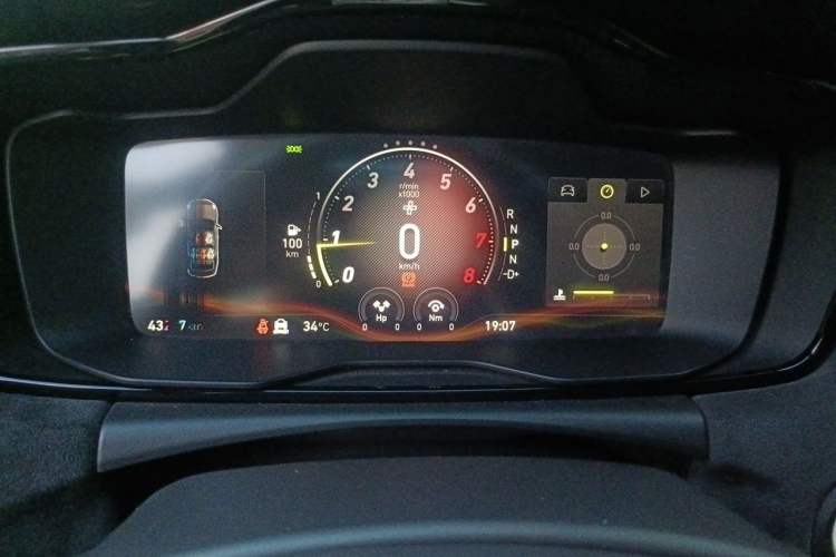 Used Lynk & Co 03 2019 03+ 2.0TD Automatic Wind-Chasing Edition Odometer Close Up
