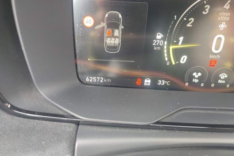 Used Lynk & Co 03 2019 03+ 2.0TD Automatic Wind-Chasing Edition Odometer Close Up