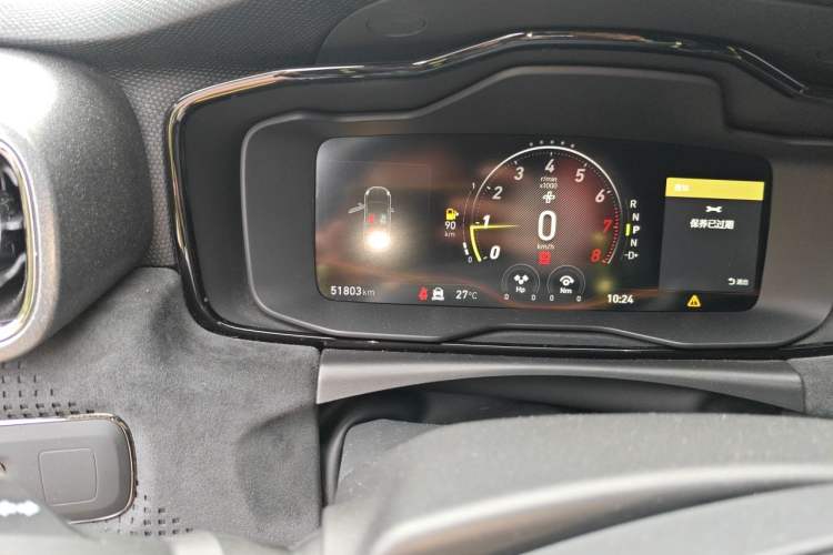 Used Lynk & Co 03 2019 03+ 2.0TD Automatic Wind-Chasing Edition Odometer Close Up