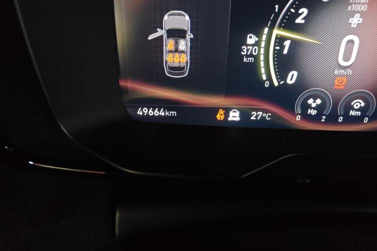 Used Lynk & Co 03 2019 03+ 2.0TD Automatic Wind-Chasing Edition Odometer Close Up