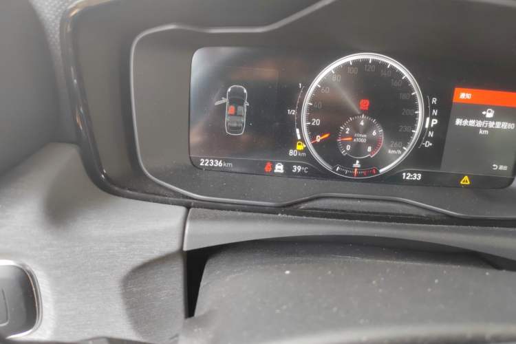 Used Lynk & Co 03 2020 1.5TD DCT Sport Edition Odometer Close Up