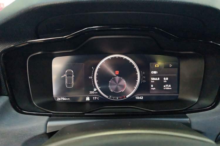 Used Lynk & Co 03 2020 2.0TD Automatic Jing Pro Edition Odometer Close Up