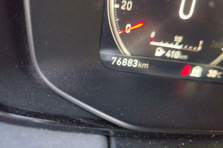 Used Lynk & Co 03 2020 2.0TD Automatic Jing Pro Edition Odometer Close Up