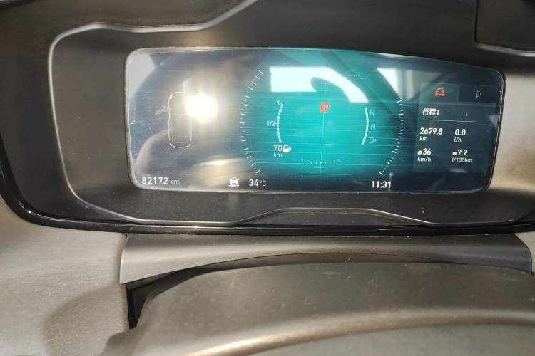 Used Lynk & Co 03 2020 1.5TD DCT Sport Edition Odometer Close Up