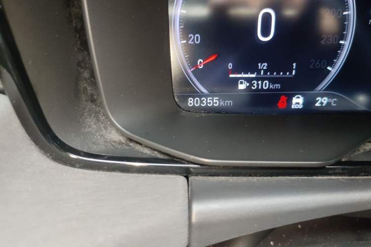Used Lynk & Co 03 2020 1.5TD DCT JingPro Edition Odometer Close Up