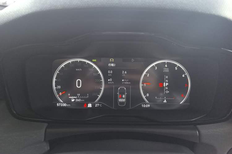 Used Lynk & Co 03 2020 1.5TD DCT JingPro Edition Odometer Close Up