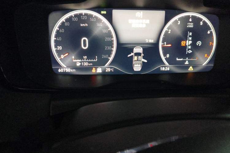 Used Lynk & Co 03 2020 2.0TD Automatic Trend Edition Odometer Close Up