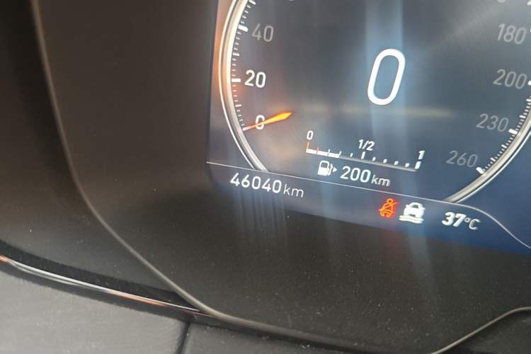 Used Lynk & Co 03 2020 1.5TD DCT JingPro Edition Odometer Close Up