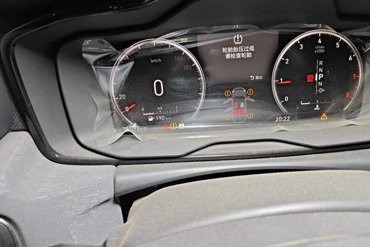 Used Lynk & Co 03 2020 1.5TD DCT JingPro Edition Odometer Close Up