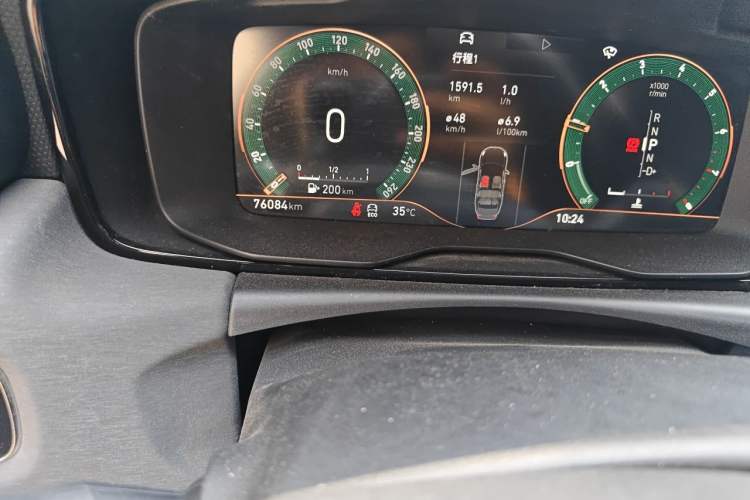 Used Lynk & Co 03 2021 1.5TD DCT Jing Champion Edition Odometer Close Up