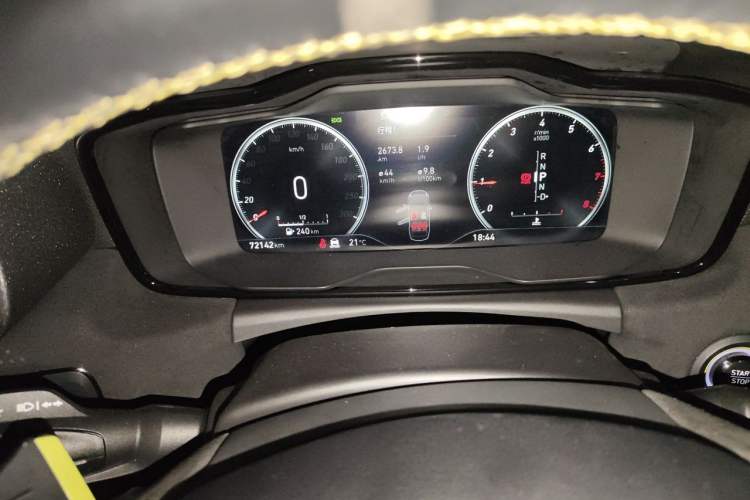 Used Lynk & Co 03 2021 03+ 2.0TD Automatic Wind-Chasing Edition Odometer Close Up