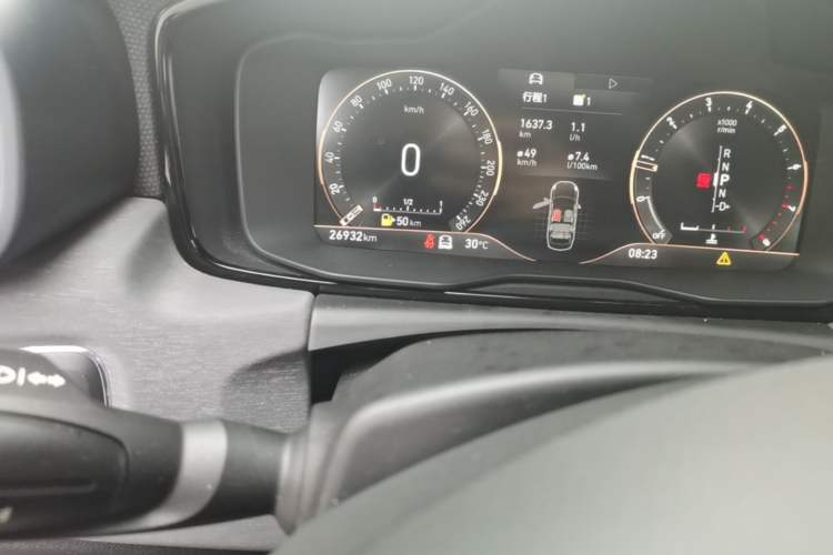 Used Lynk & Co 03 2021 2.0TD Automatic Jing Plus Odometer Close Up