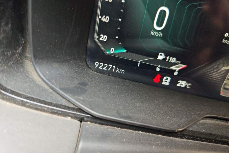 Used Lynk & Co 03 2021 2.0TD Automatic Jing Plus Odometer Close Up