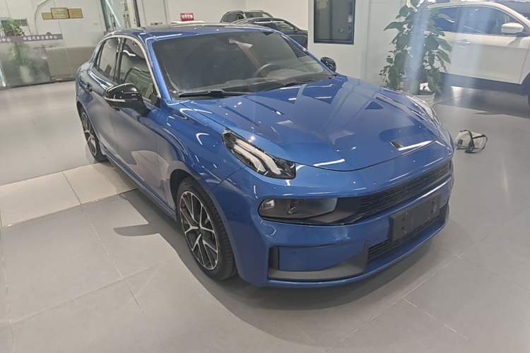 Used Lynk & Co 03 2021 2.0TD Automatic Trendy Champion Edition Front Right 45 Deg
