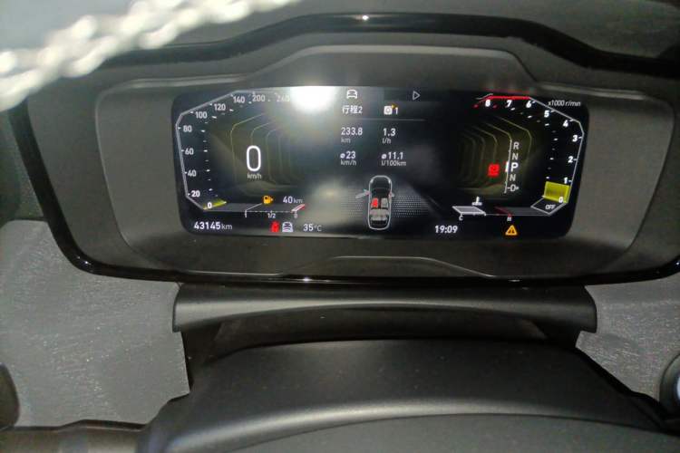 Used Lynk & Co 03 2021 2.0TD Automatic Trendy Champion Edition Odometer Close Up