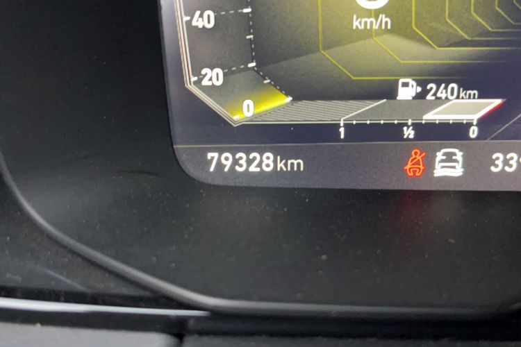 Used Lynk & Co 03 2021 1.5TD DCT JingPlus Odometer Close Up