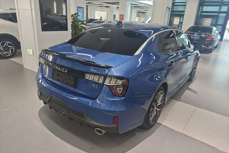 Used Lynk & Co 03 2021 2.0TD Automatic Trendy Champion Edition Rear Right 45 Deg