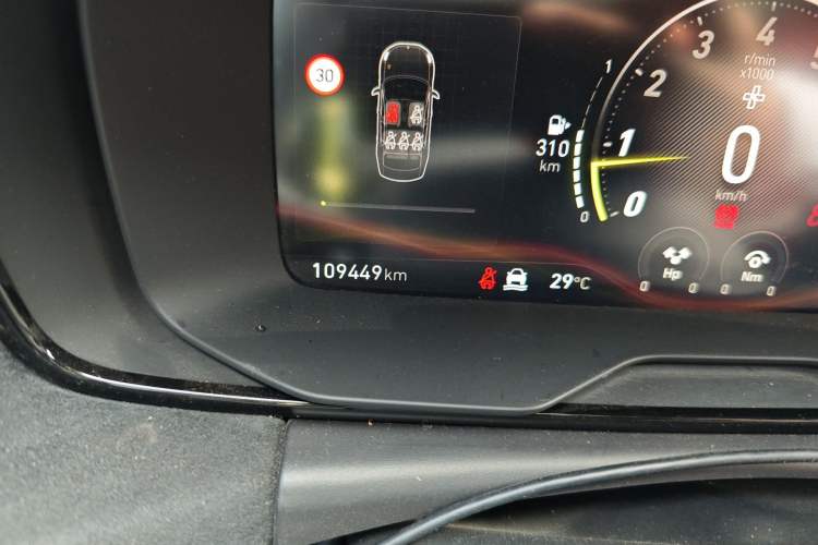 Used Lynk & Co 03 2021 03+ 2.0TD Automatic Wind-Chasing Edition Odometer Close Up