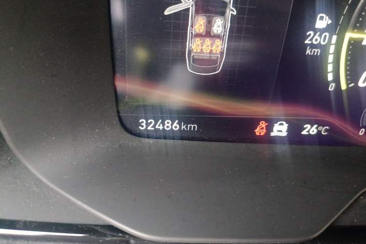 Used Lynk & Co 03 2021 03+ 2.0TD Automatic Wind-Chasing Edition Odometer Close Up