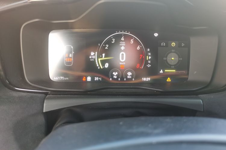 Used Lynk & Co 03 2021 03+ 2.0TD Automatic Performance Package Edition Odometer Close Up