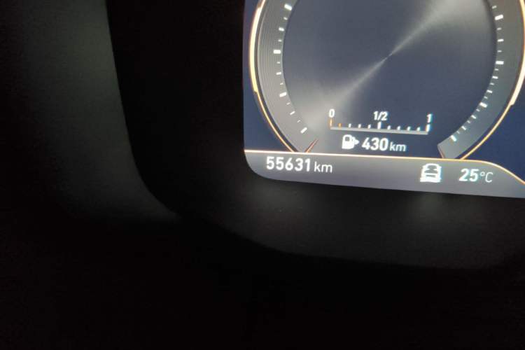 Used Lynk & Co 03 2021 2.0TD Automatic Trendy Champion Edition Odometer Close Up