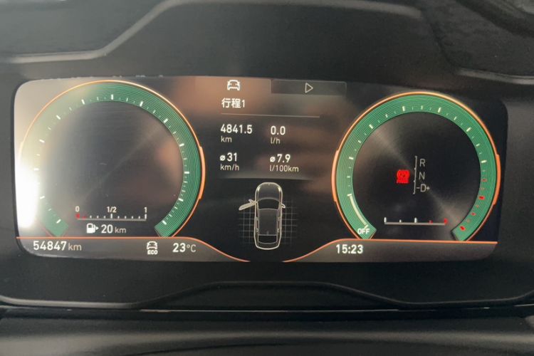 Used Lynk & Co 03 2021 1.5TD DCT Jing Champion Edition Odometer Close Up